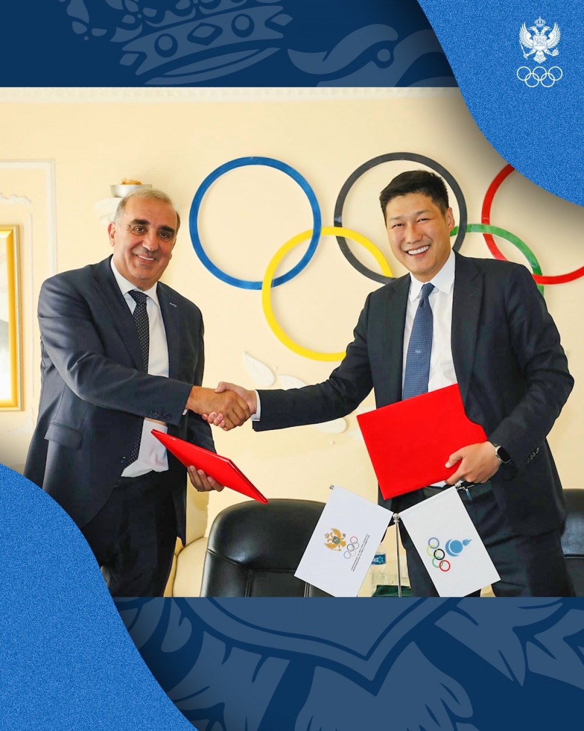 Crnogorski olimpijski komitet i Olimpijski komitet Mongolije potpisali Memorandum o razumijevanju
