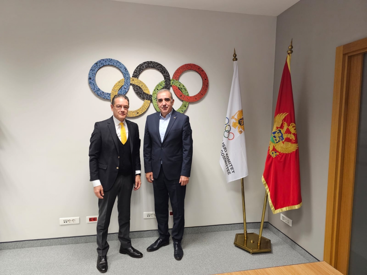 Ambasador Kalkavan posjetio Crnogorski olimpijski komitet